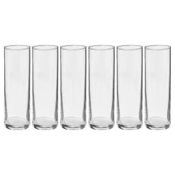 Lot de 6 gobelets hauts  "Jacqu'Eau"