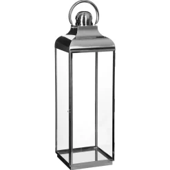 Lot de 3 lanternes d'extérieur Argenté