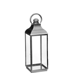 Lot de 3 lanternes d'extérieur Argenté