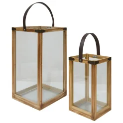 Lot de 2 lanternes 