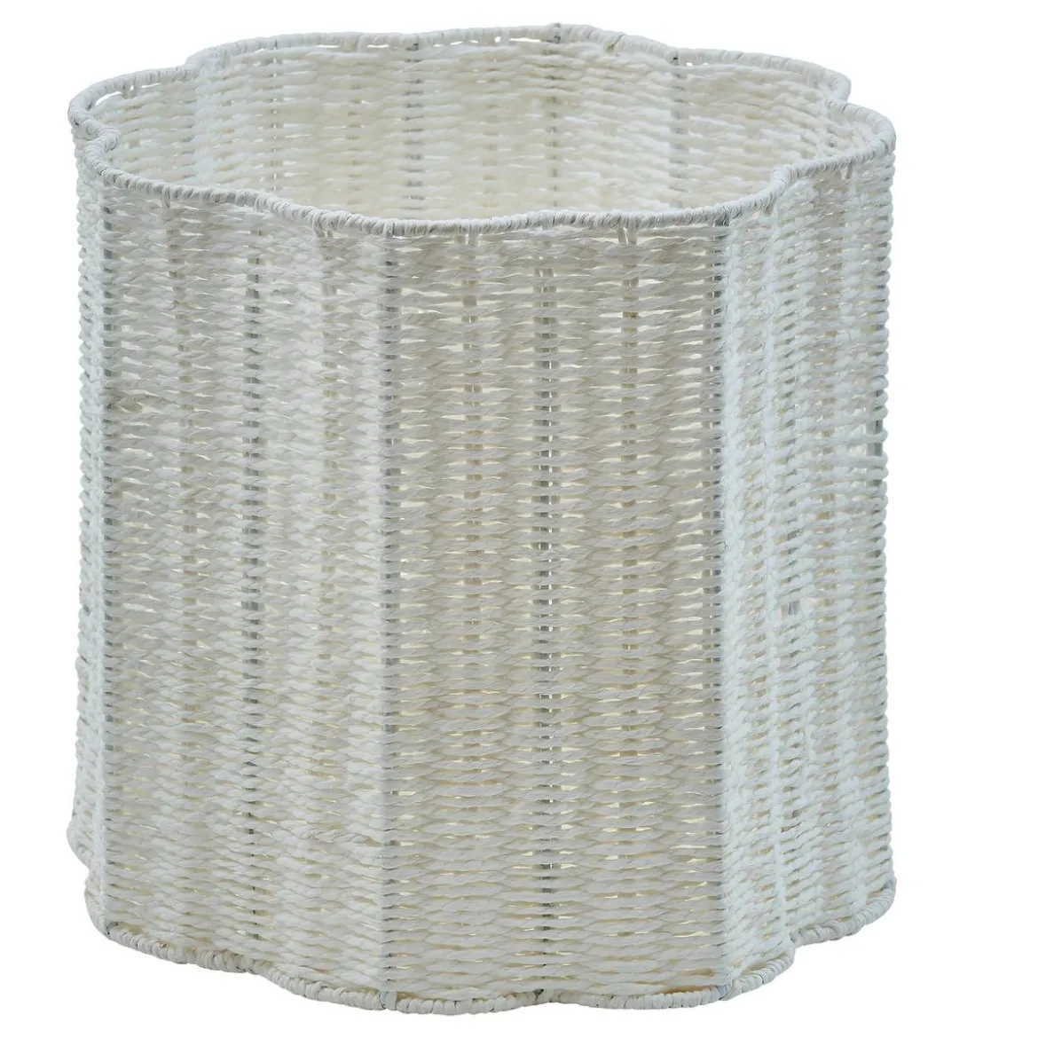Lot de 3 paniers de rangement "Fleur de rose"
