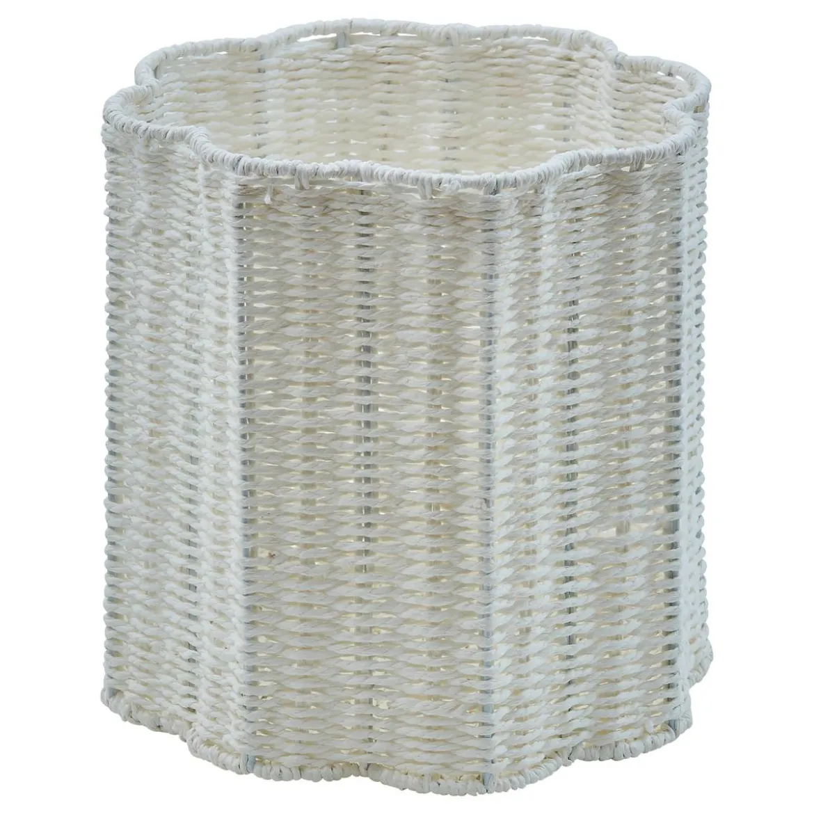 Lot de 3 paniers de rangement "Fleur de rose"