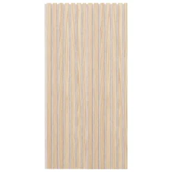 Lot de 3 panneaux décoratifs tasseaux bois "Colva"
