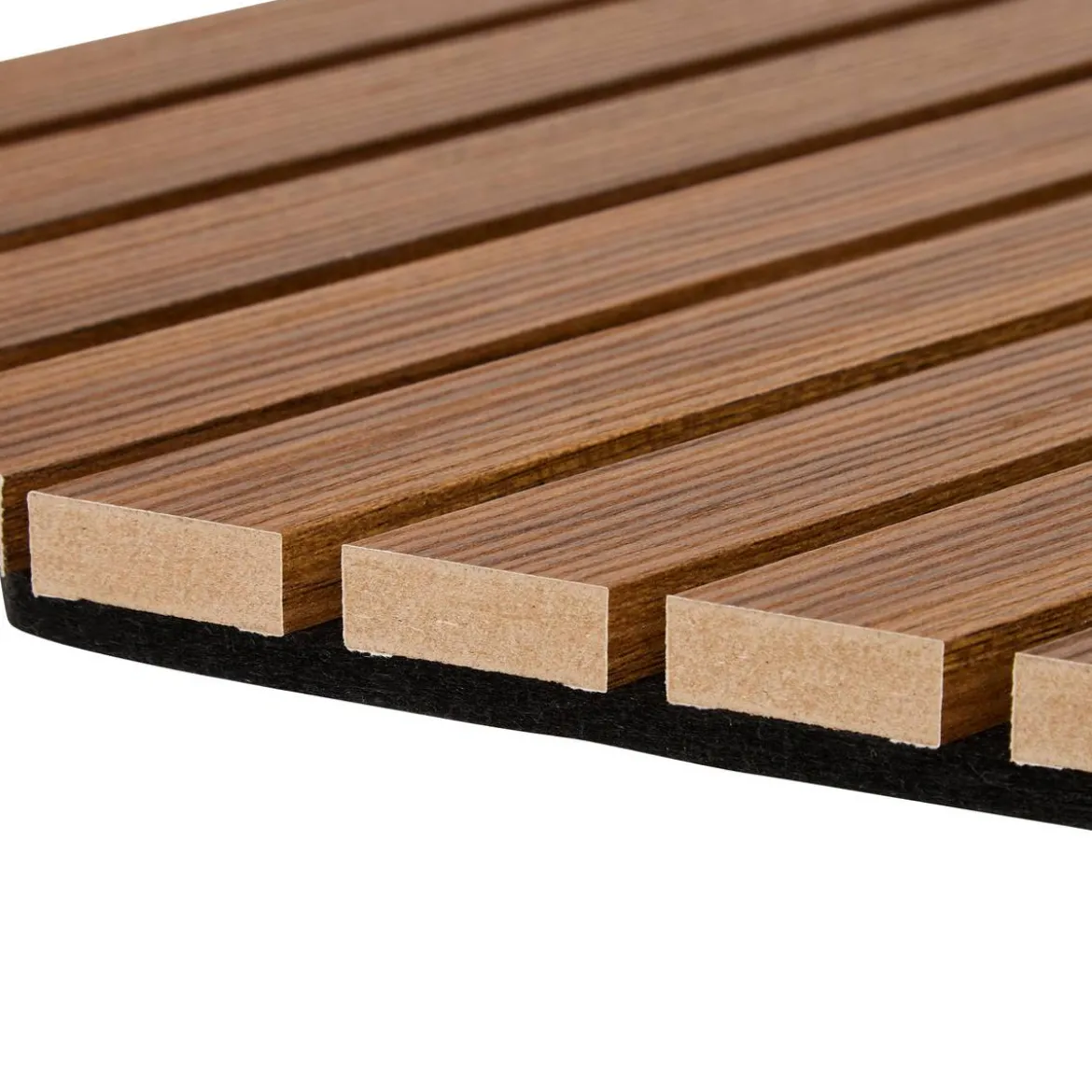 Lot de 3 panneaux décoratifs tasseaux bois Colva
