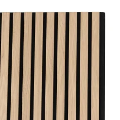 Lot de 2 panneaux décoratifs tasseaux bois Colva