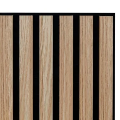 Lot de 2 panneaux décoratifs tasseaux bois Colva