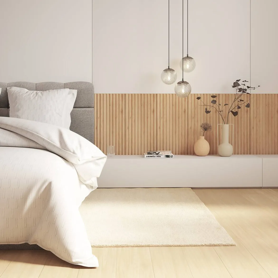 Lot de 2 panneaux décoratifs muraux "Alcov"