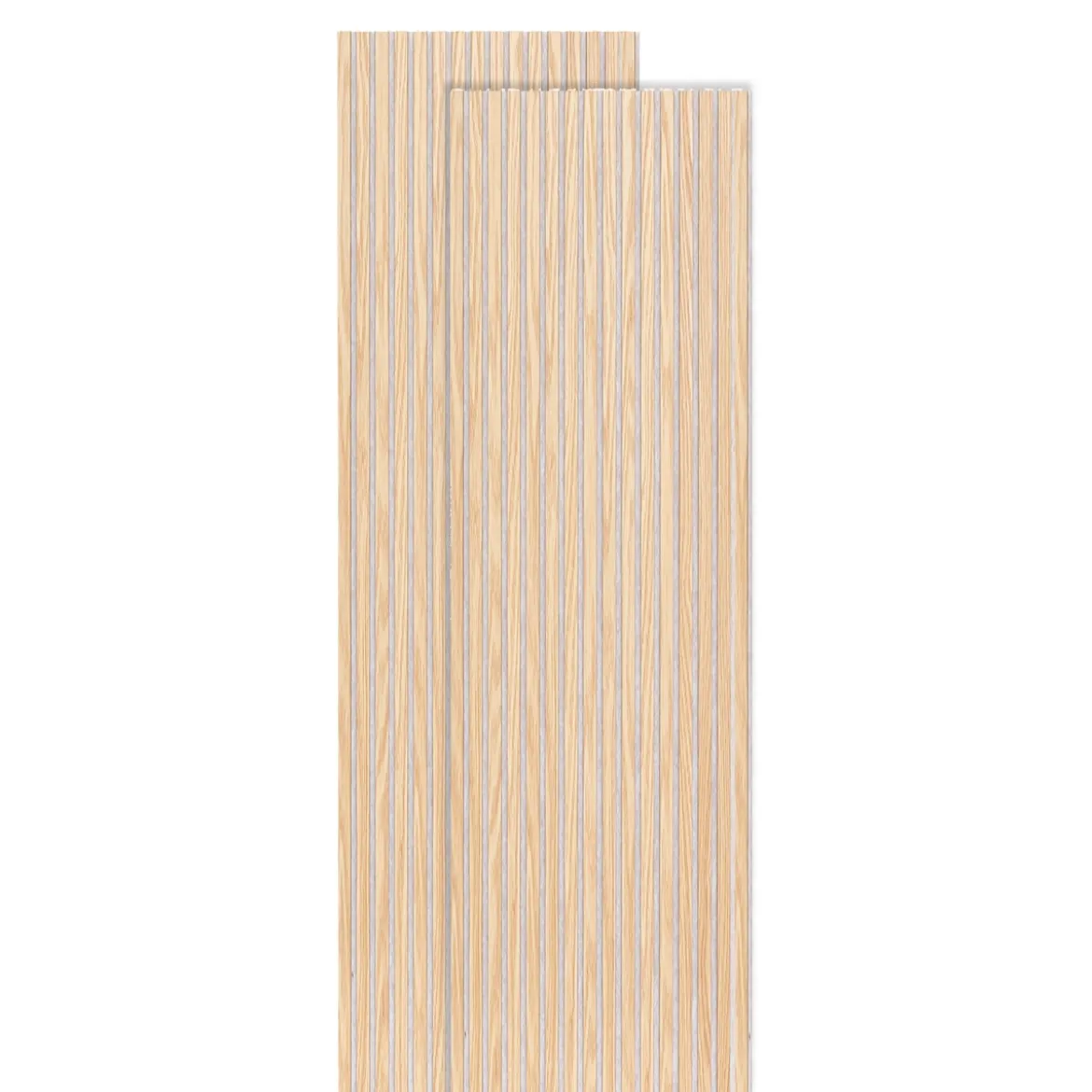 Lot de 2 panneaux décoratifs tasseaux bois "Colva"