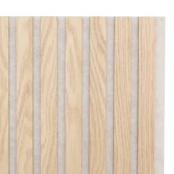 Lot de 3 panneaux décoratifs tasseaux bois