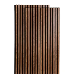 Lot de 2 panneaux décoratifs tasseaux bois Colva