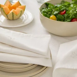 Lot de 4 serviettes de table 