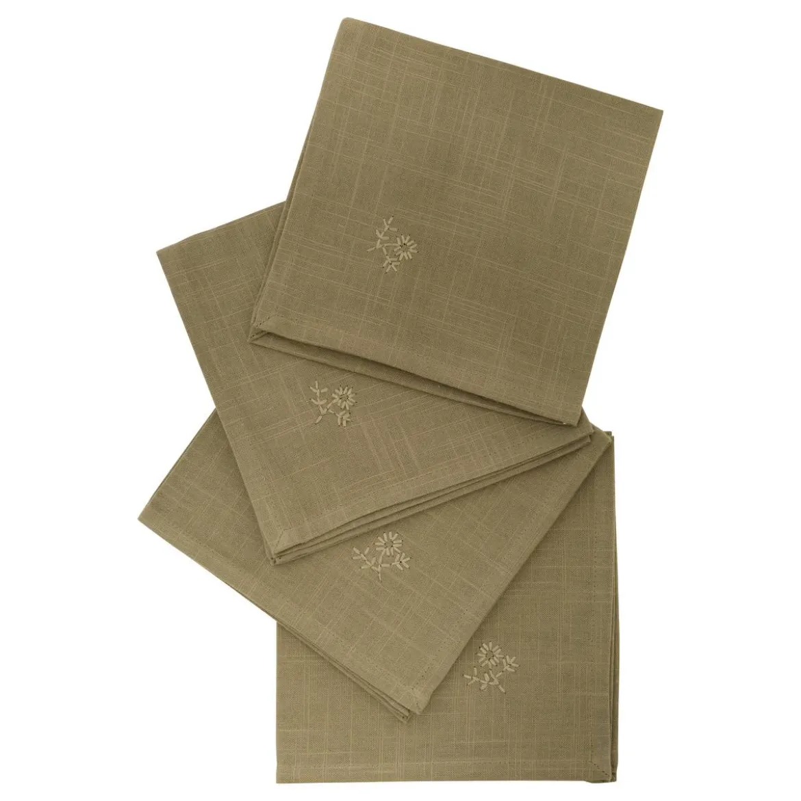 Lot de 4 serviettes de table "Joy"