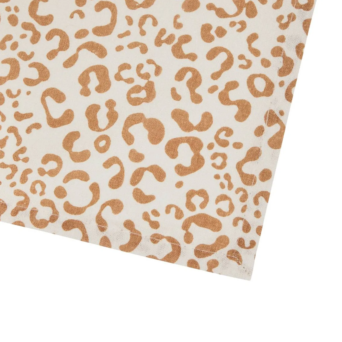 Lot de 4 serviettes de table "Leopadi"