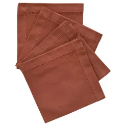 Lot de 4 serviettes de table "Jane"