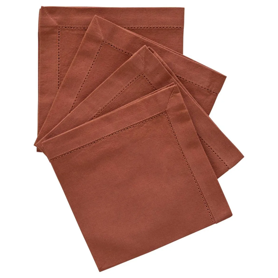 Lot de 4 serviettes de table "Jane"