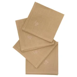 Lot de 4 serviettes de table 