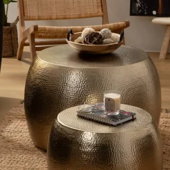 Lot de 2 tables basses "Issam"