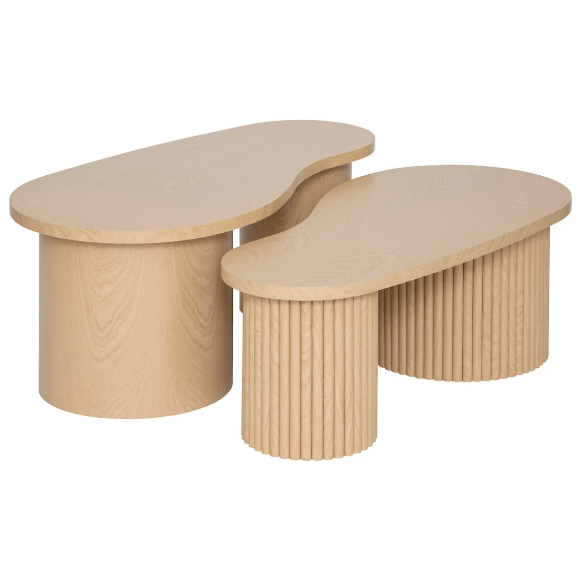 Lot de 2 tables basses "Soleya"
