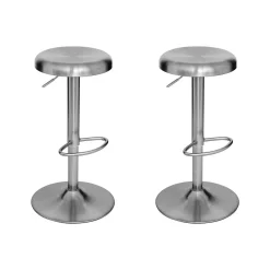 Lot de 2 tabourets de bar