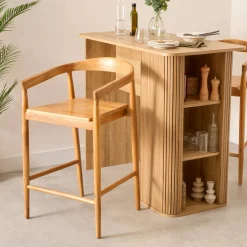 Lot de 2 tabourets de bar