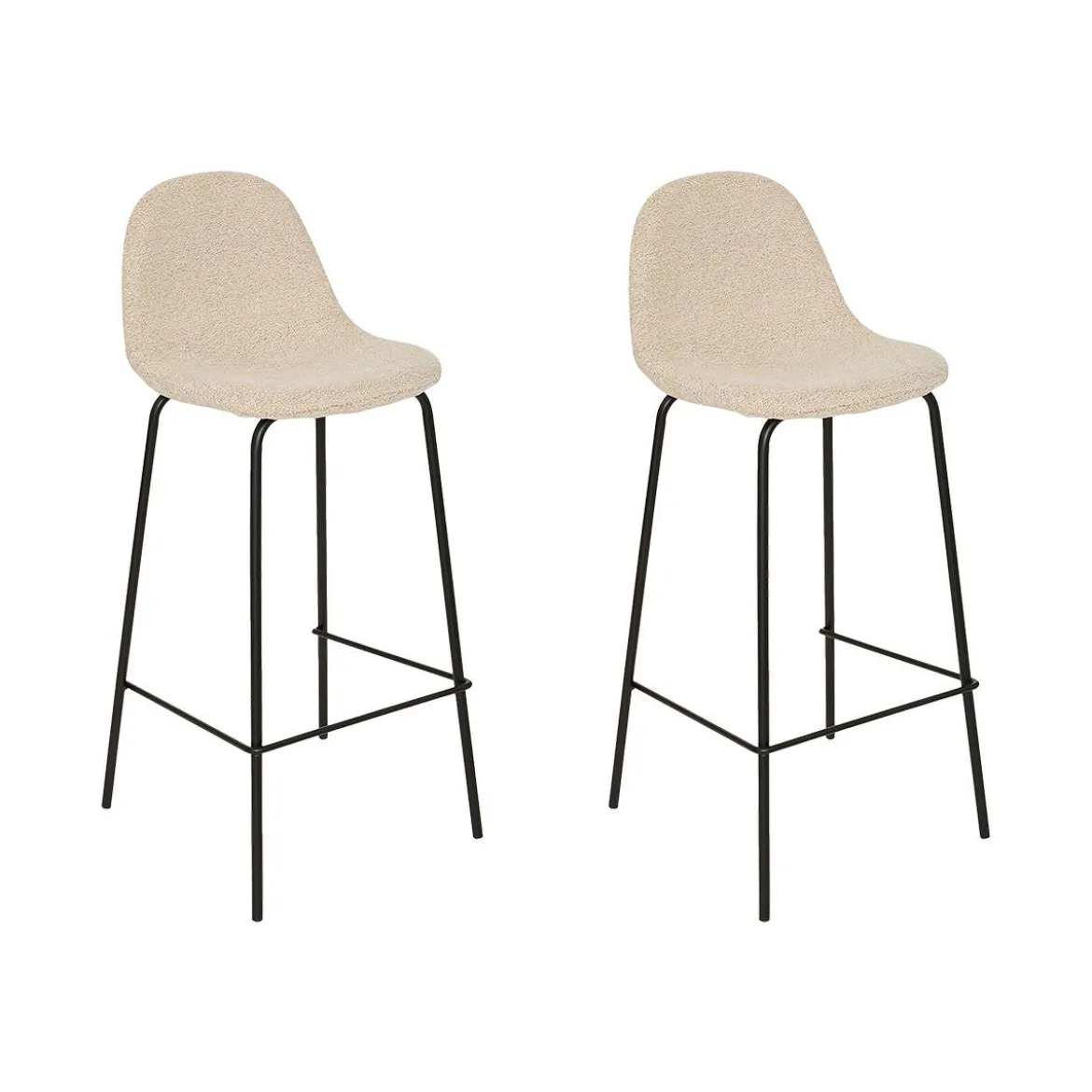 Lot de 2 tabourets "Vladi"