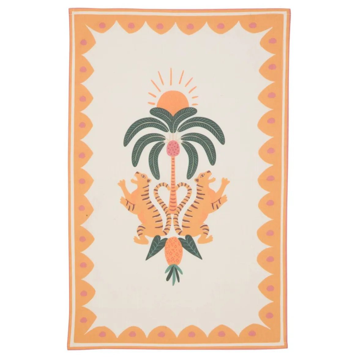 Lot de 3 torchons "Tropical"