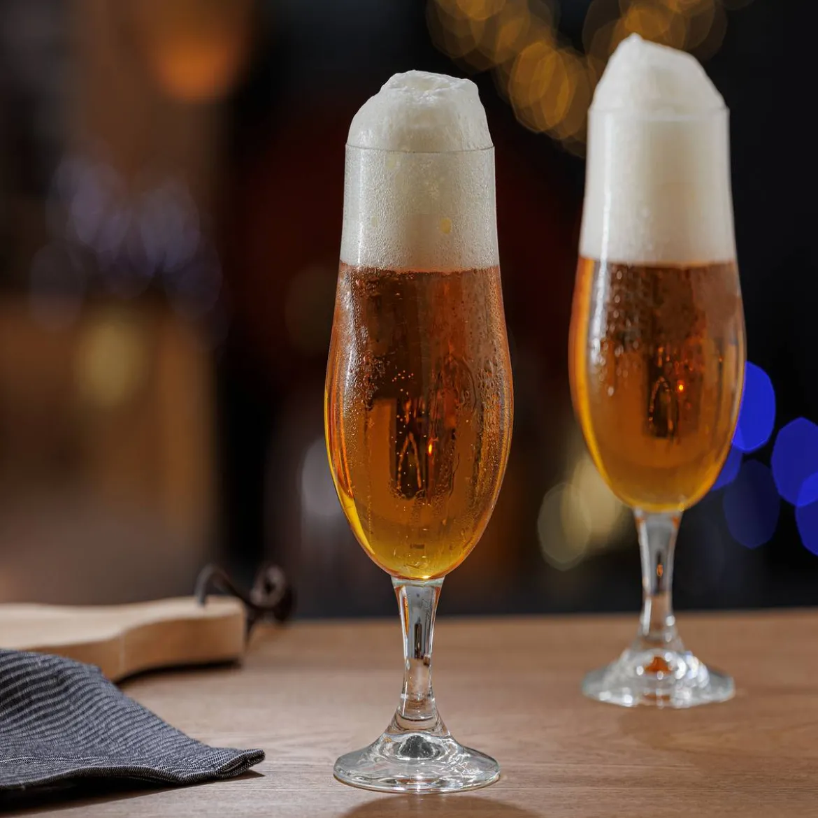 Lot de 4 verres à bière "Biere"