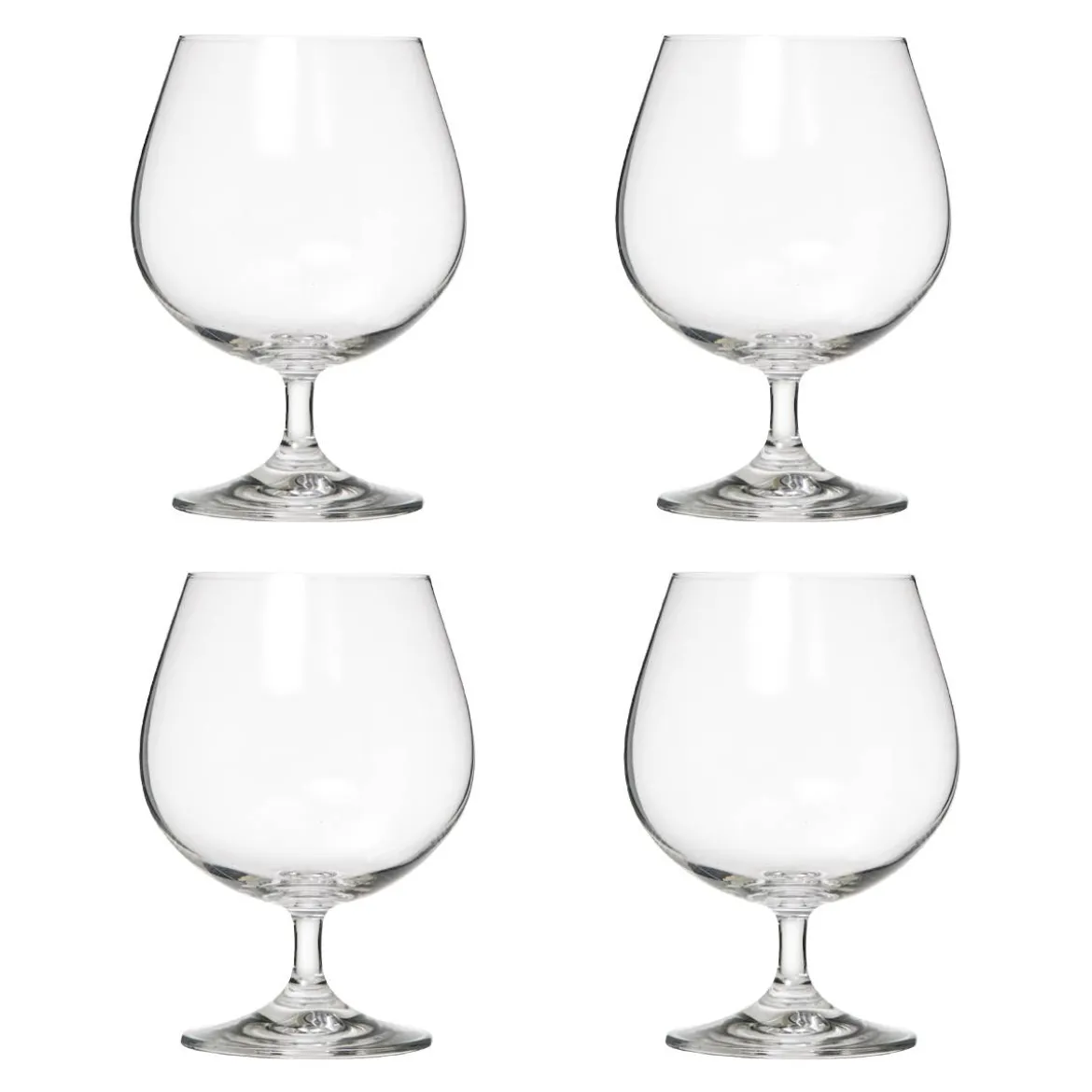 Lot de 4 verres à cognac "Cognac"