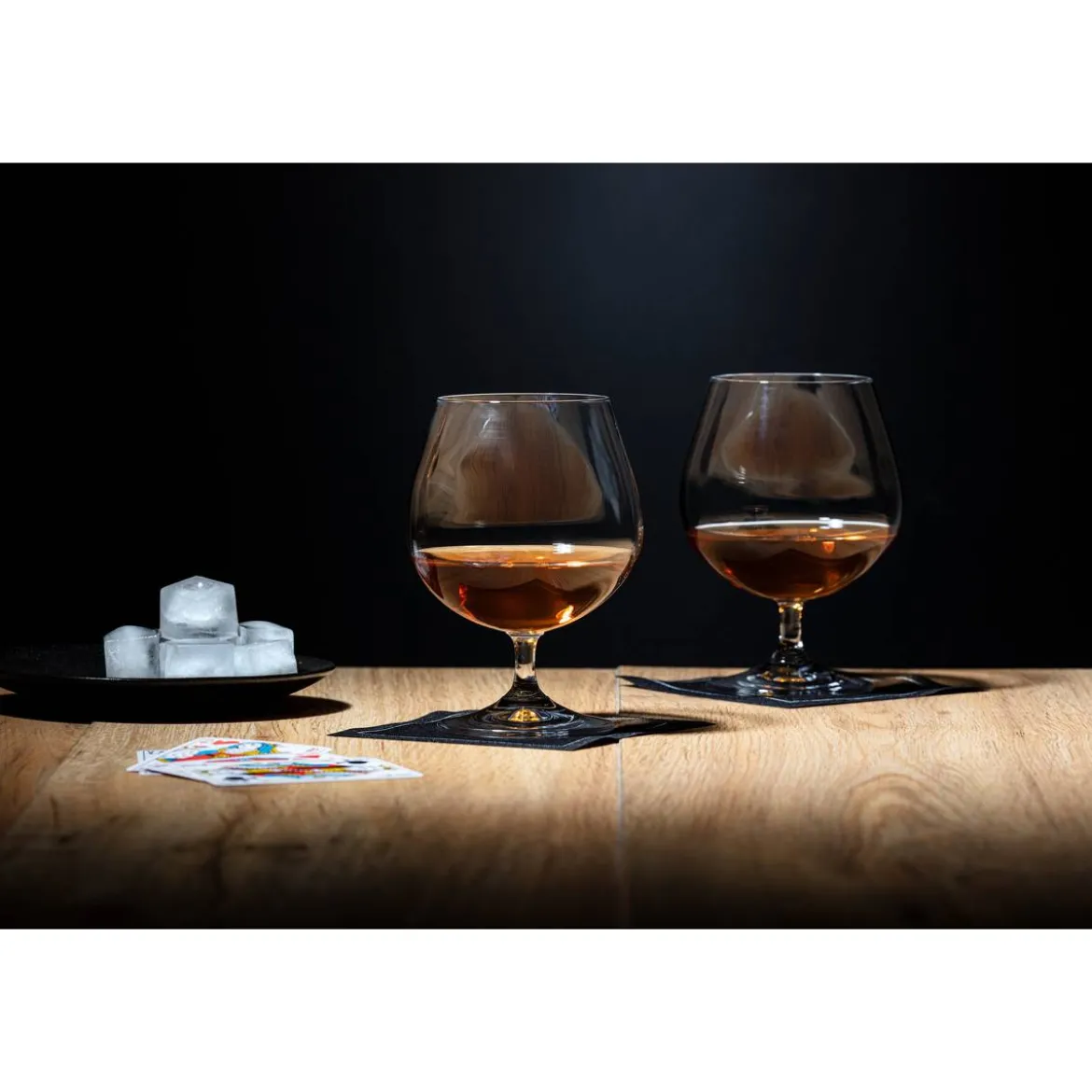 Lot de 4 verres à cognac "Cognac"