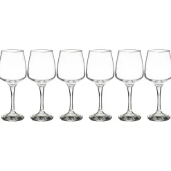 Lot de 6 verres à eau  "Elaya"