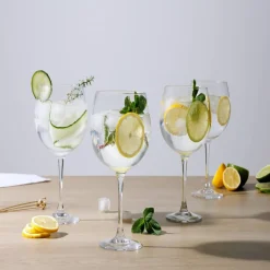 Lot de 4 verres à gin "Gin"