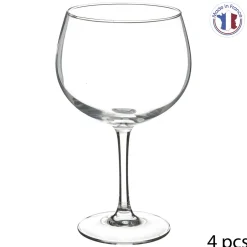 Lot de 4 verres à gin