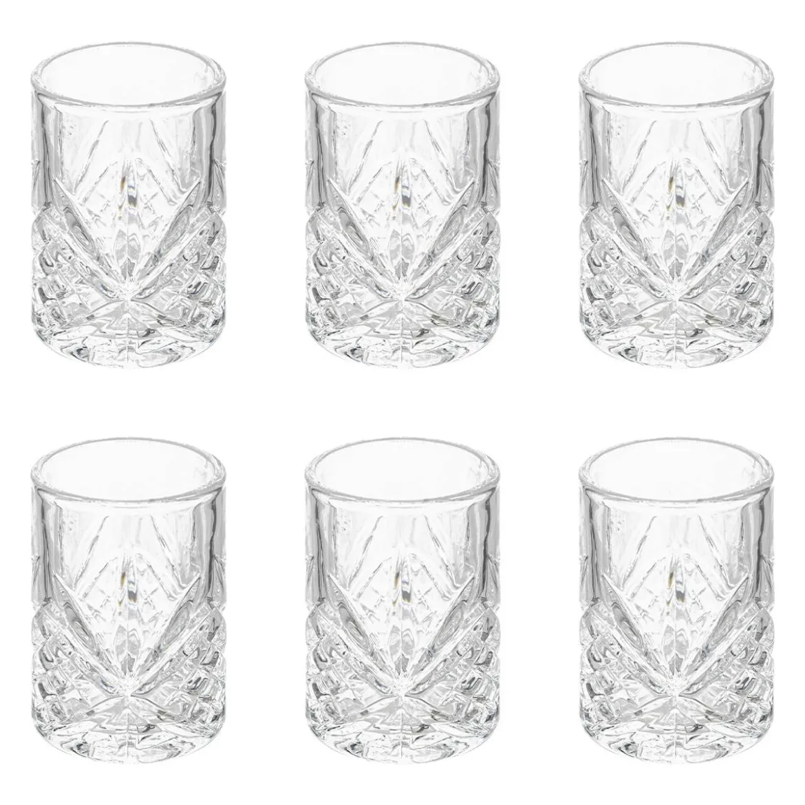 Lot de 6 verres à shooter "Automne"