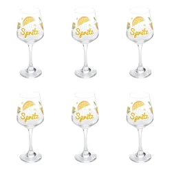 Lot de 6 verres à spritz  "Stella"