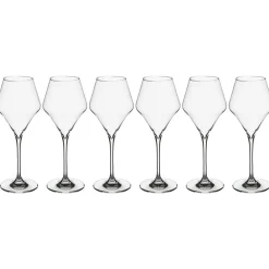 Lot de 6 verres à vin  "Clarillo"