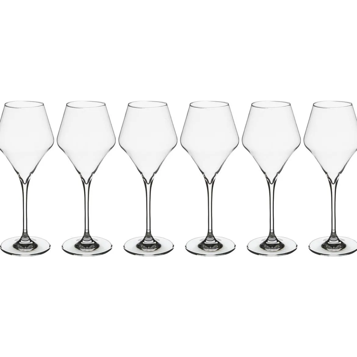 Lot de 6 verres à vin "Clarillo"