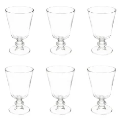 Lot de 6 verres à vin  "Elena"