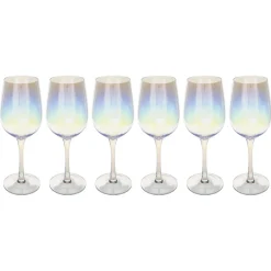 Lot de 6 verres à vin