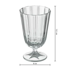 Lot de 6 verres à vin "Julia"