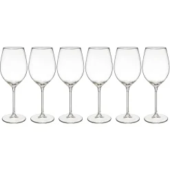 Lot de 6 verres à vin "Lina"