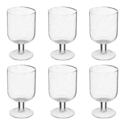 Lot de 6 verres à vin