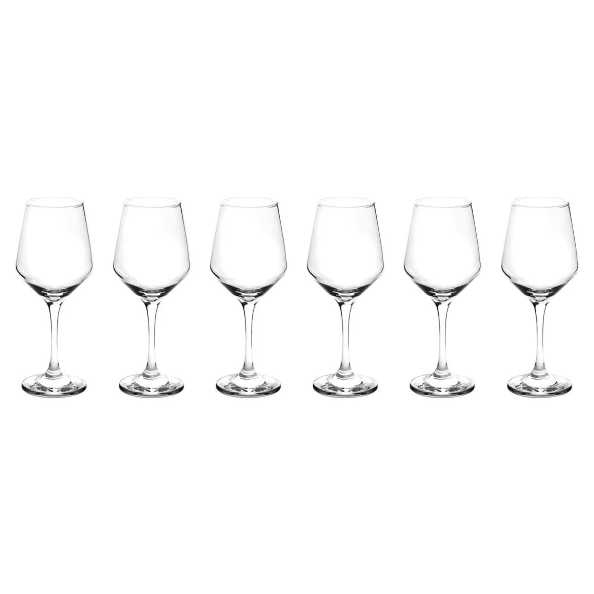Lot de 6 verres à vin "Olivia"