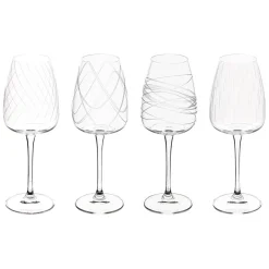 Lot de 4 verres à vin