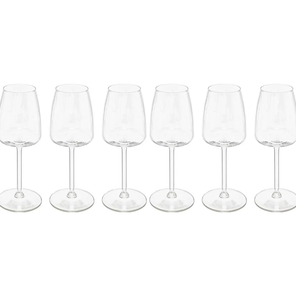 Lot de 6 verres à vin "Tanya"