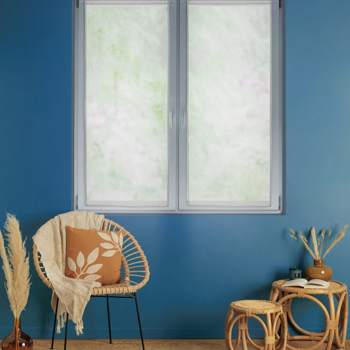 Lot de 2 voilages "Moly"