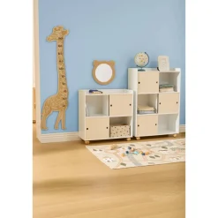 Meuble de rangement enfant 2 portes 1 niveau "Bouli"