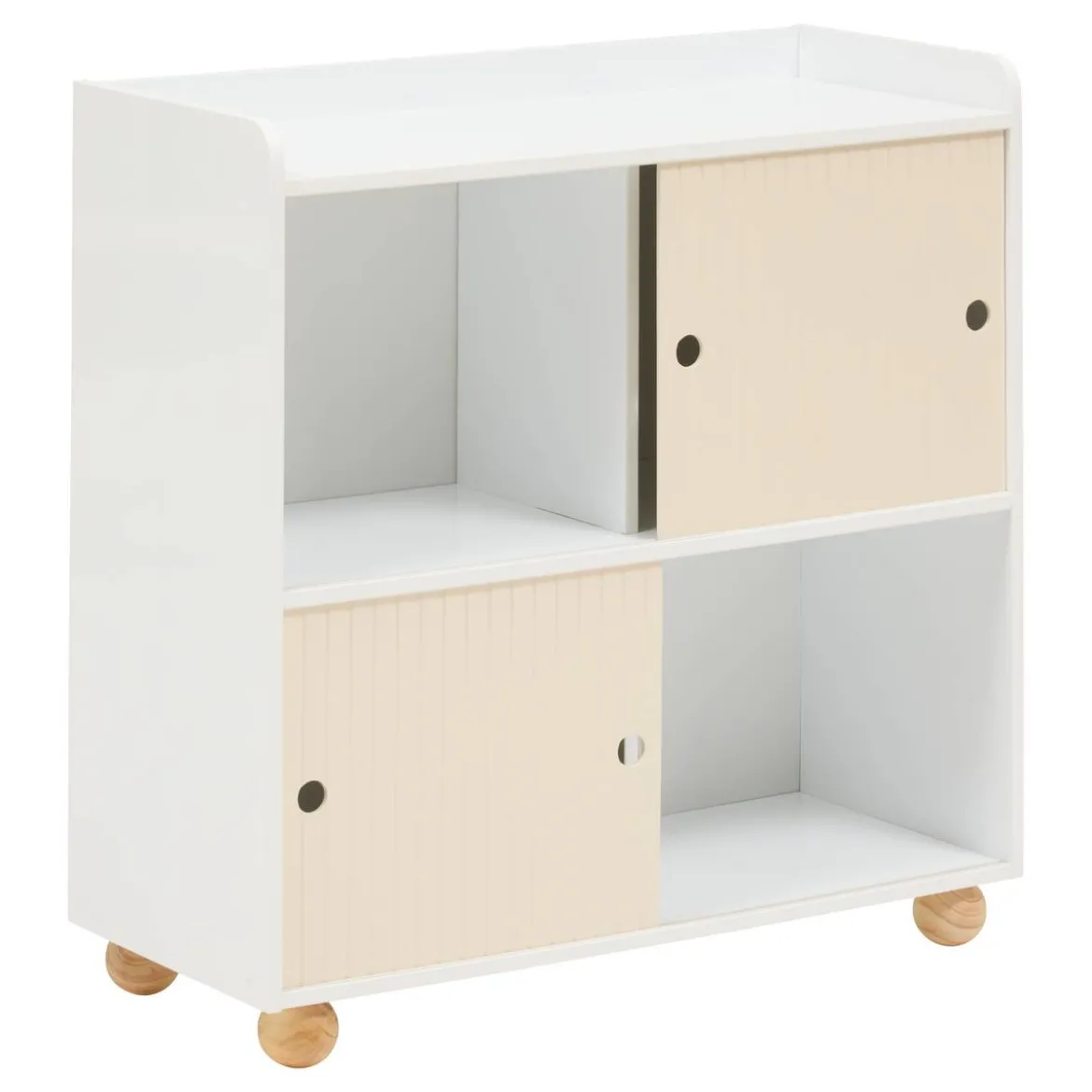 Meuble de rangement enfant 2 portes 1 niveau "Bouli"