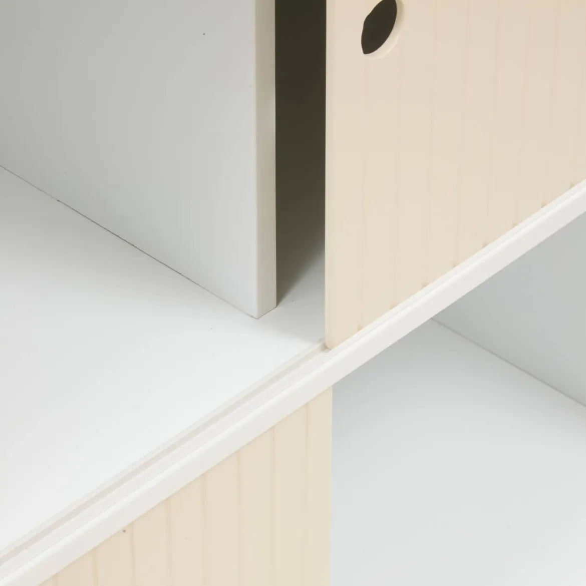 Meuble de rangement enfant 2 portes 1 niveau "Bouli"
