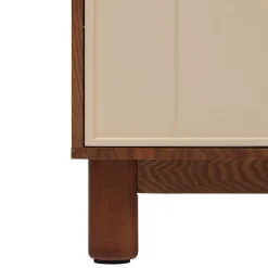 Meuble TV 2 portes 4 étagères