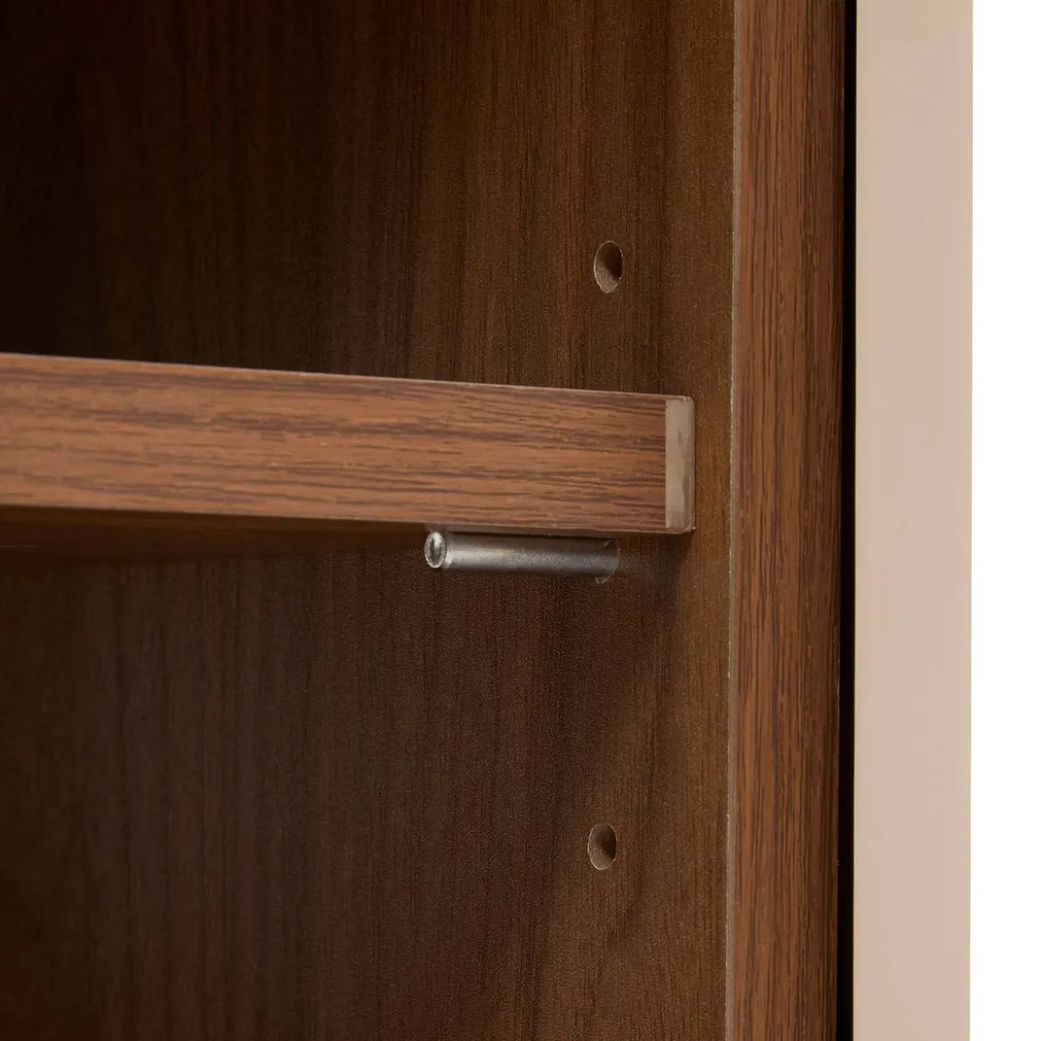 Meuble TV 2 portes 4 étagères "Jilani"